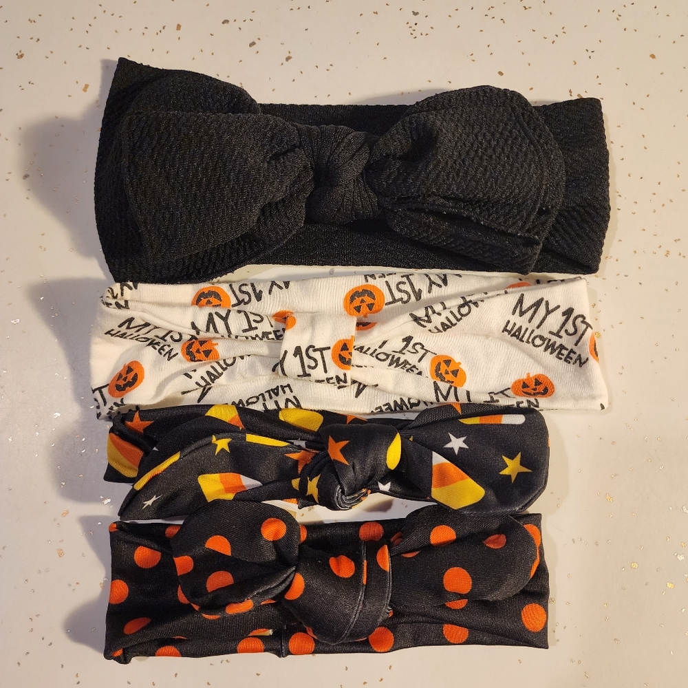 Infant Girls Halloween Headbands